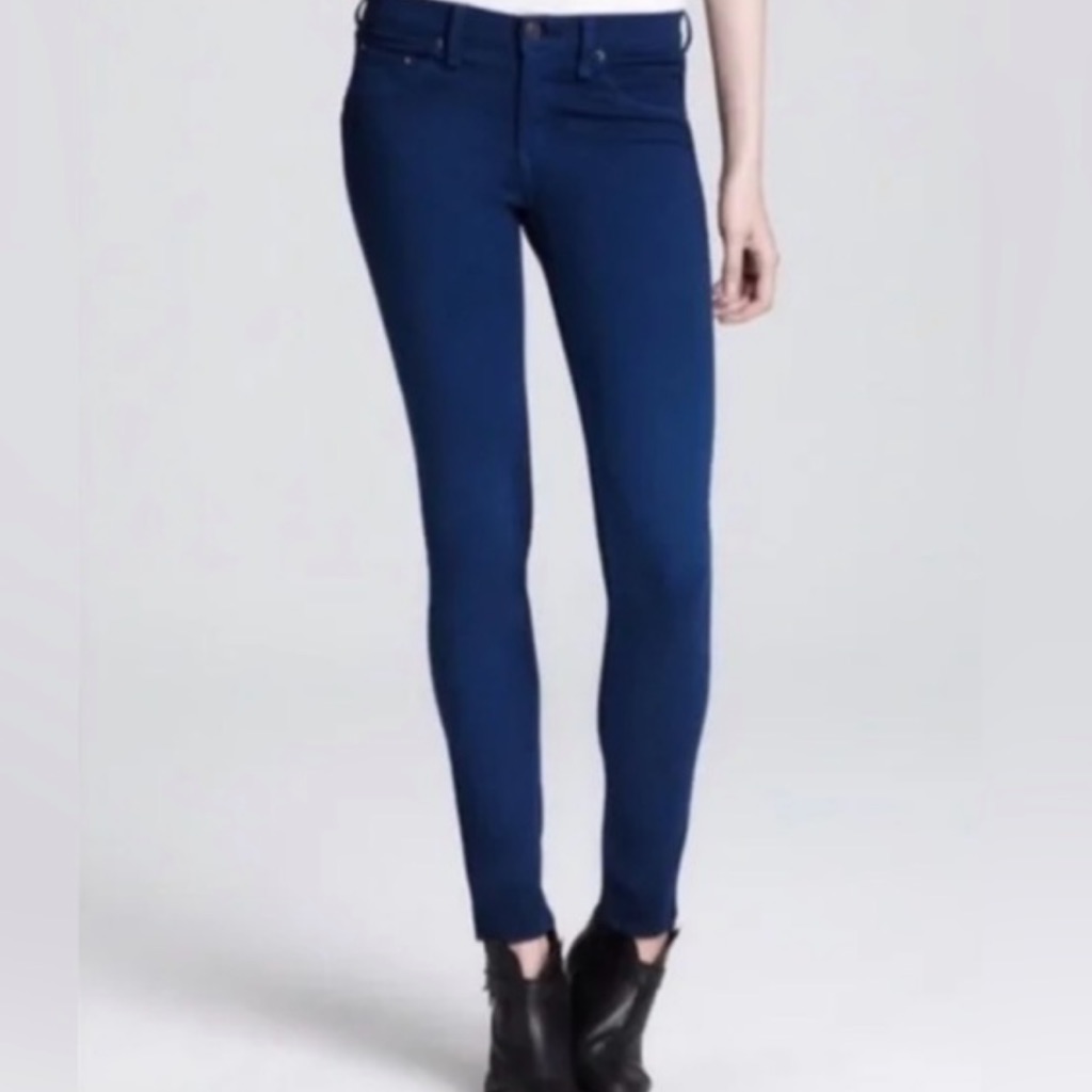 Rag & Bone Blue Skinny Jeans